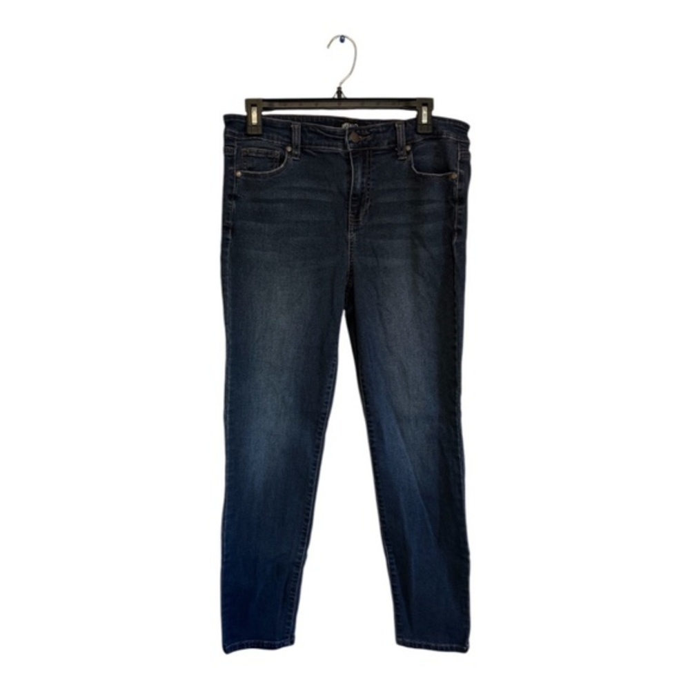 Buffalo Womens Jeans Size 10 Aubrey High Rise Stretch Ankle Grazer Blue